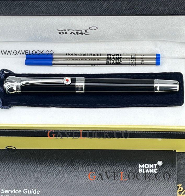 New Replica Mont blanc Writers Edition Resin Fountain Pen